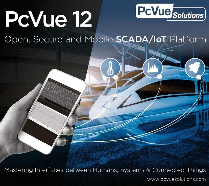 PcVue 12, la plataforma SCADA/IoT abierta, segura y movil !